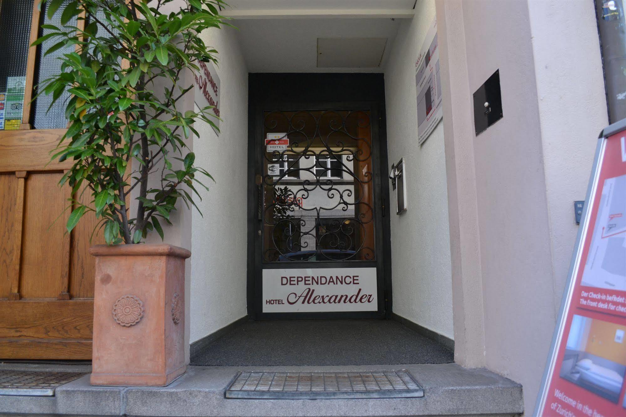 Alexander pensión Zúrich Exterior foto