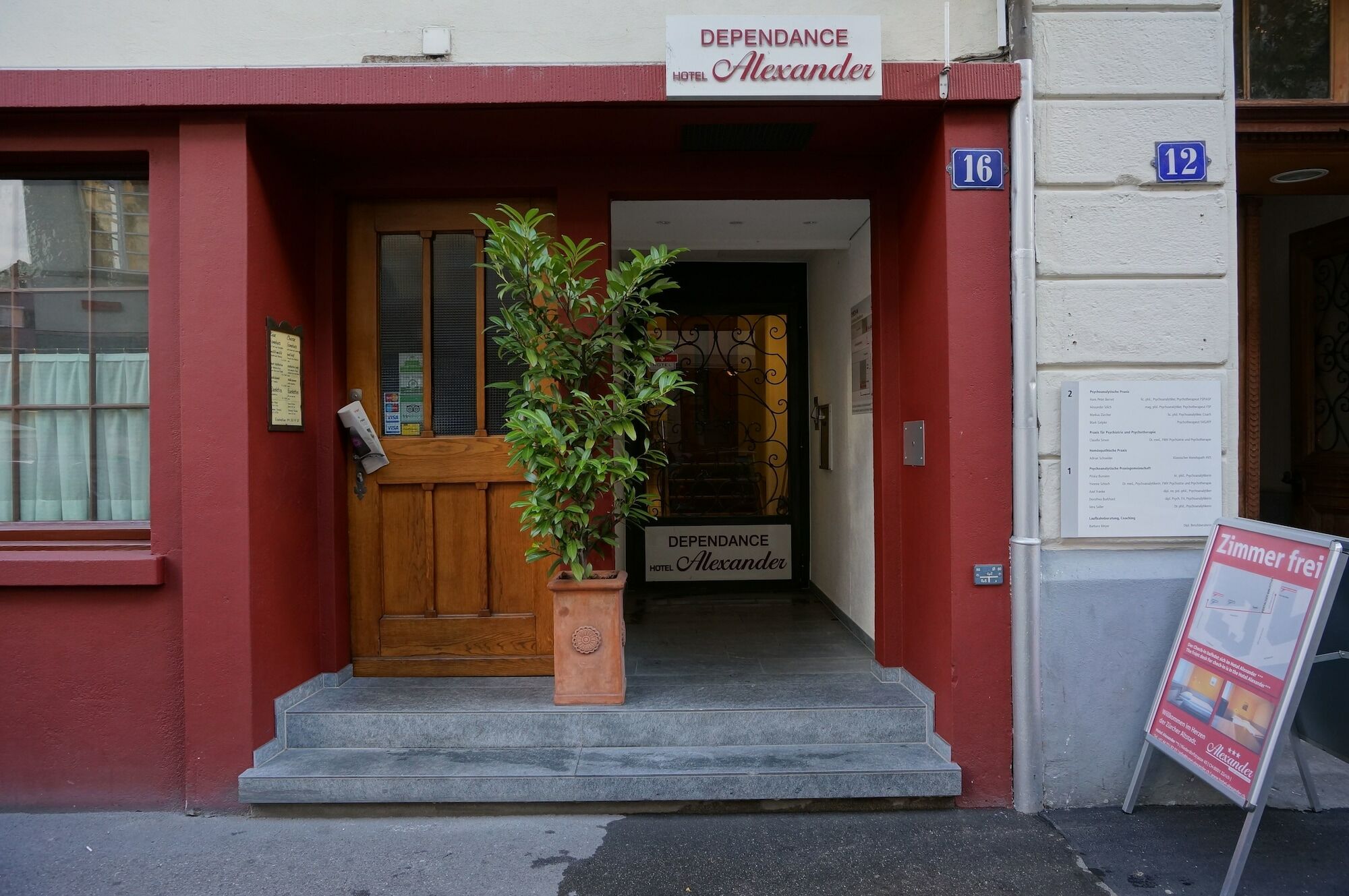 Alexander pensión Zúrich Exterior foto